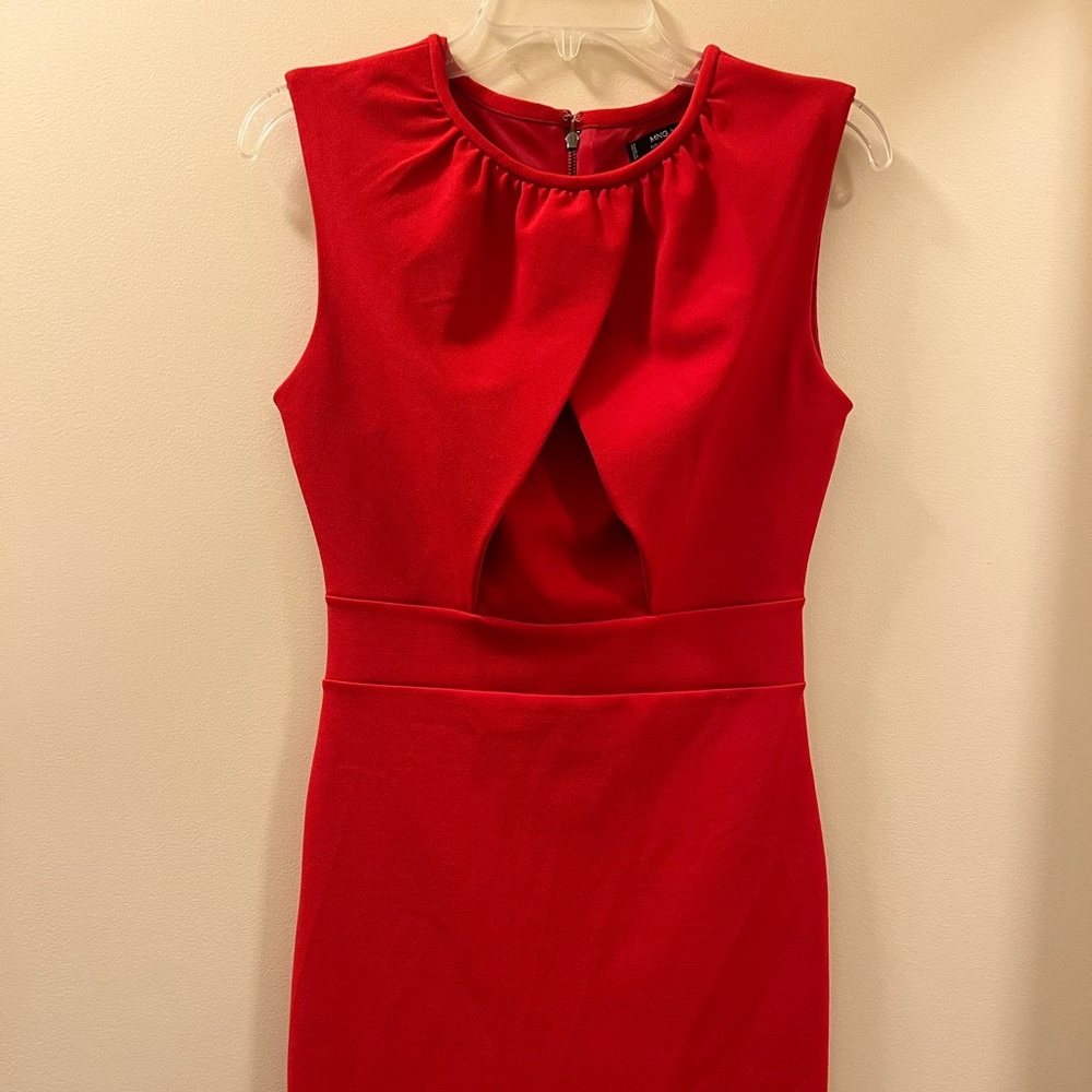 Red dress, worn once